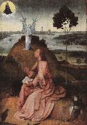 BOSCH, Hieronymus St. John on Patmos oil painting